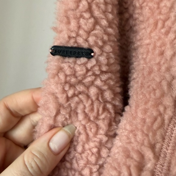 Superdry Women's Storm Easy Bomber Jacket Pink - Picture 10 of 11